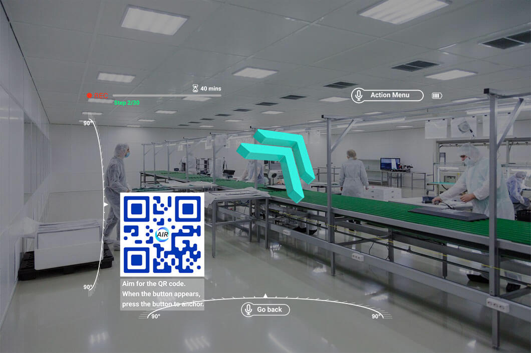 The_AIR_software_in_the_head-mounted_display_interface,_and_an_arrow_diagram_appears_to_guide_the_person_on_the_shortest_path